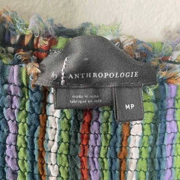 Anthropologie Smocked Pants‎ Size MP - Picture 5 of 11